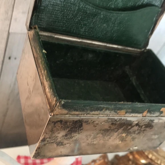 🌠 🌹Antique Sterling Silver Cigarette Box🌹 🌠 or Jewelry Box🌺💐Wedding Gift🌷 - Picture 15 of 16